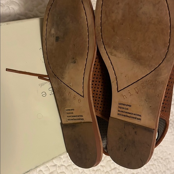 Hinge Rust Suede Footwear leather - Picture 3 of 3